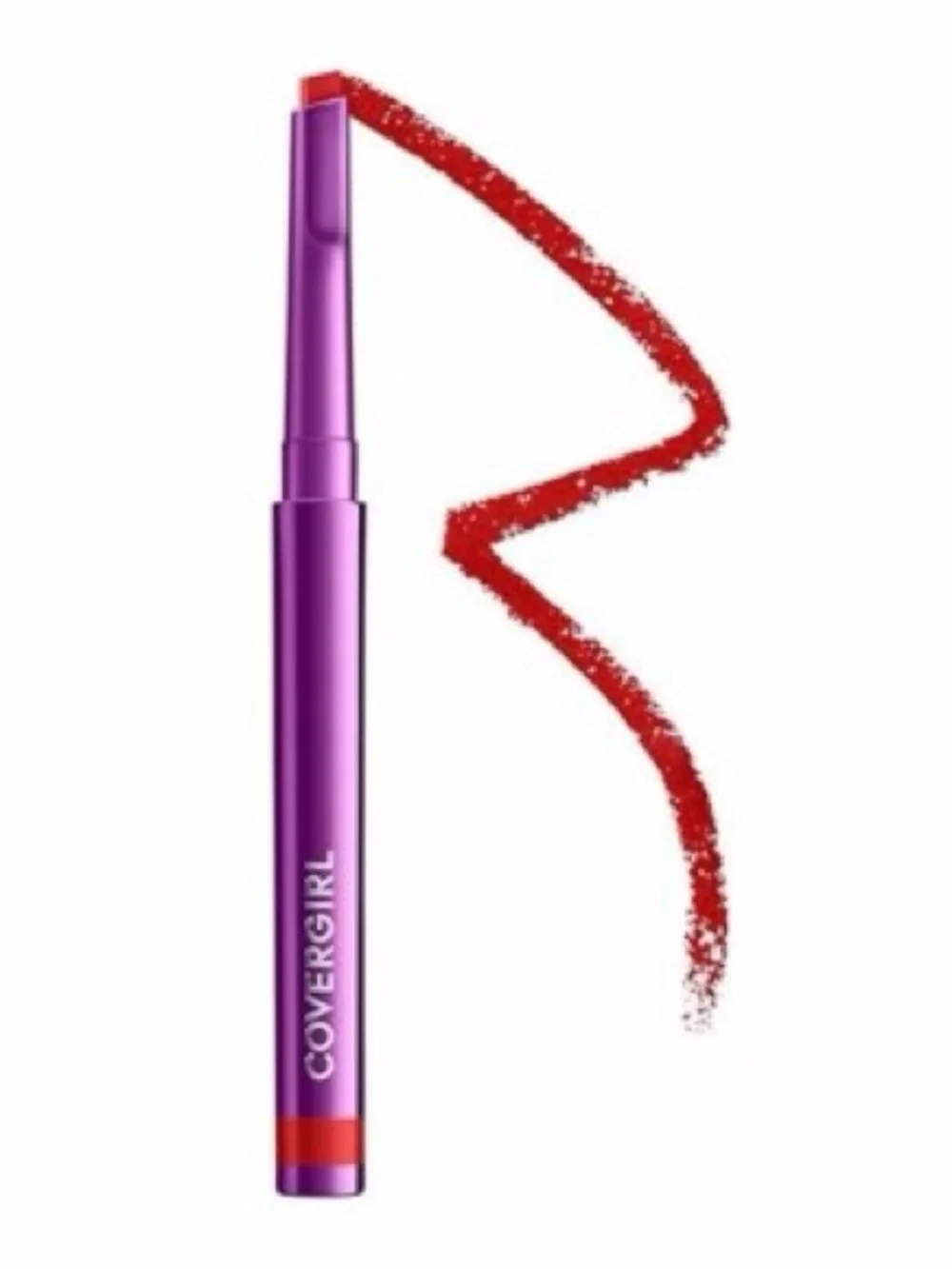 Lip flip liner with vitamins in brave Burgundy Red - long wear
